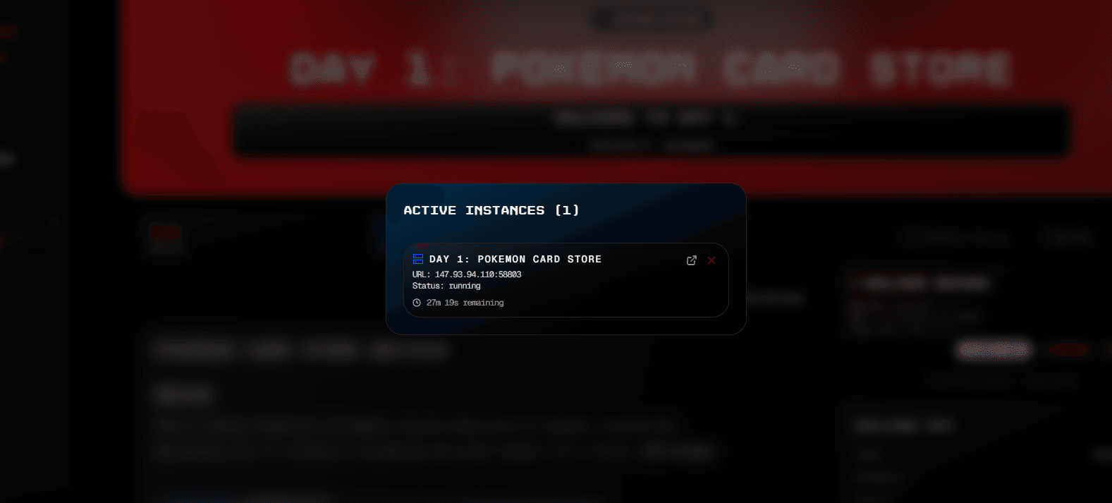 active instance